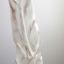 COMPROMISED XIII, detail; Wood, paint