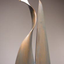 COMPROMISED V, detail; Wood, stain