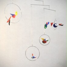 COLOR-FULL; Steel, aluminum, balsa wood, paint